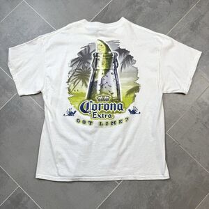 Vintage 2005 Corona Extra Beer t shirt Got Lime? XL